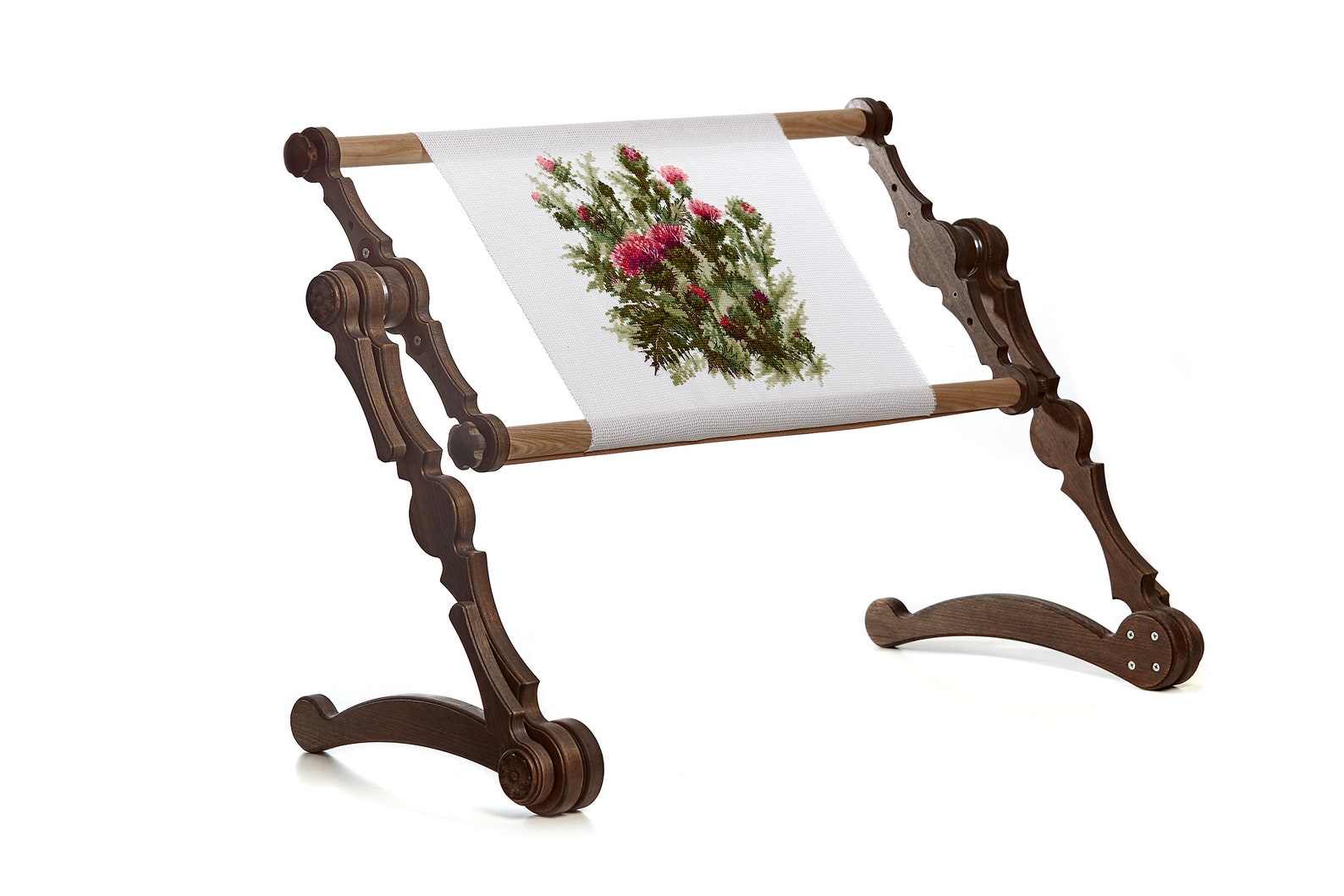 Cross-Stitch and embroid lap stand for home. Adjustable solid | Etsy