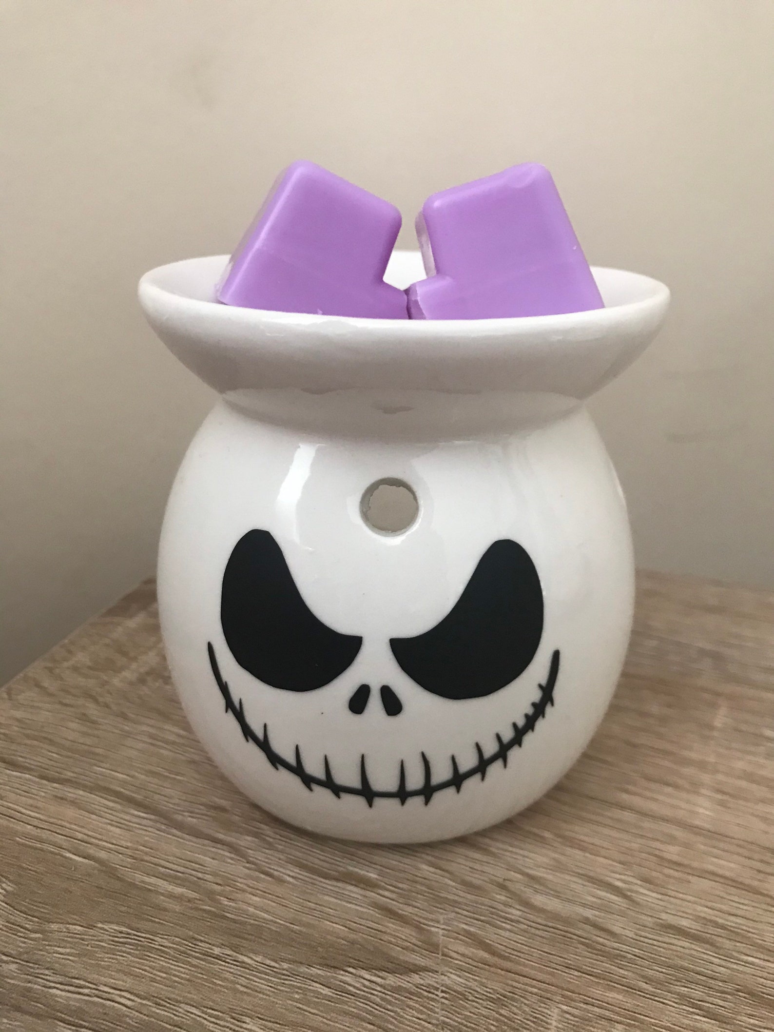 Nightmare before Christmas Jack skeleton wax melt oil burner Etsy