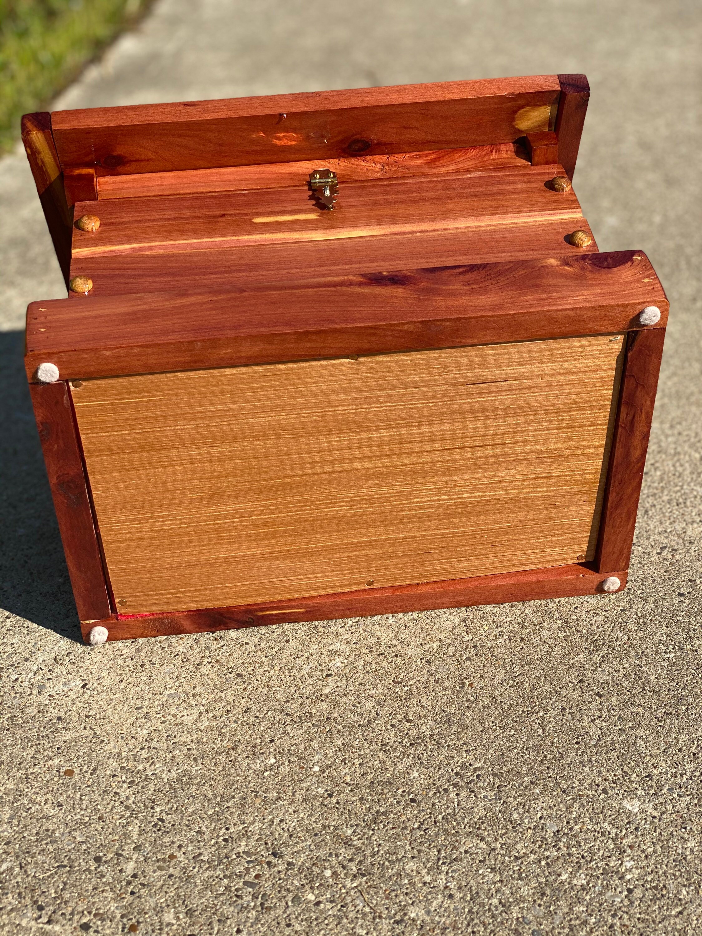Cedar Chest Jewelry Box Keepsake Box Treasure Box Gift for Etsy