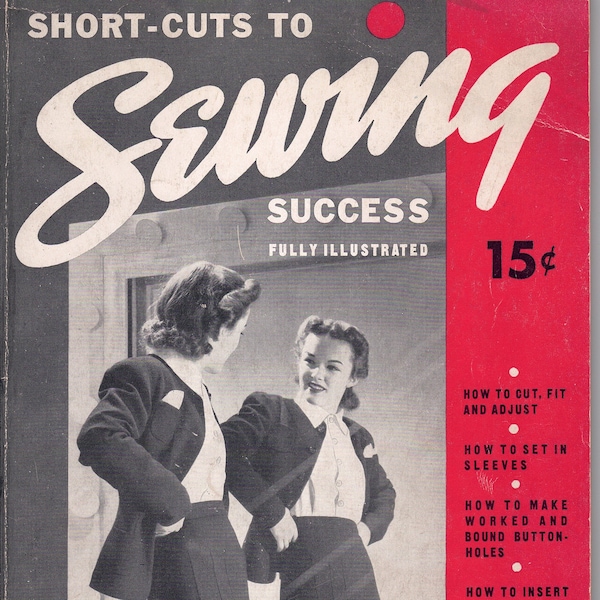 Vintage DuBarry Short-Cuts to Sewing Success PDF Booklet