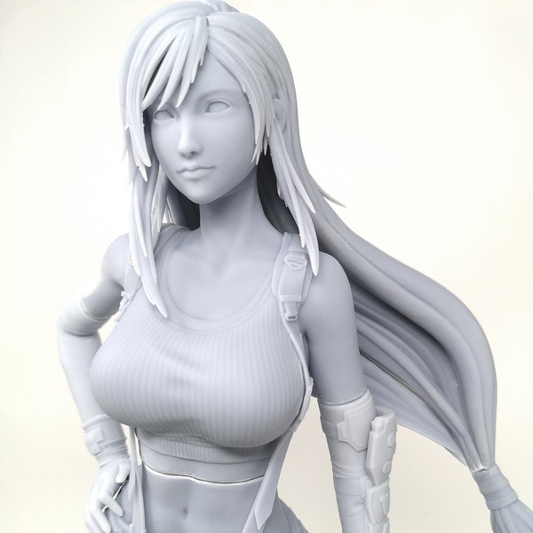 Tifa Lockhart Final Fantasy VII Remake 1/6 scale 3d Print Statue