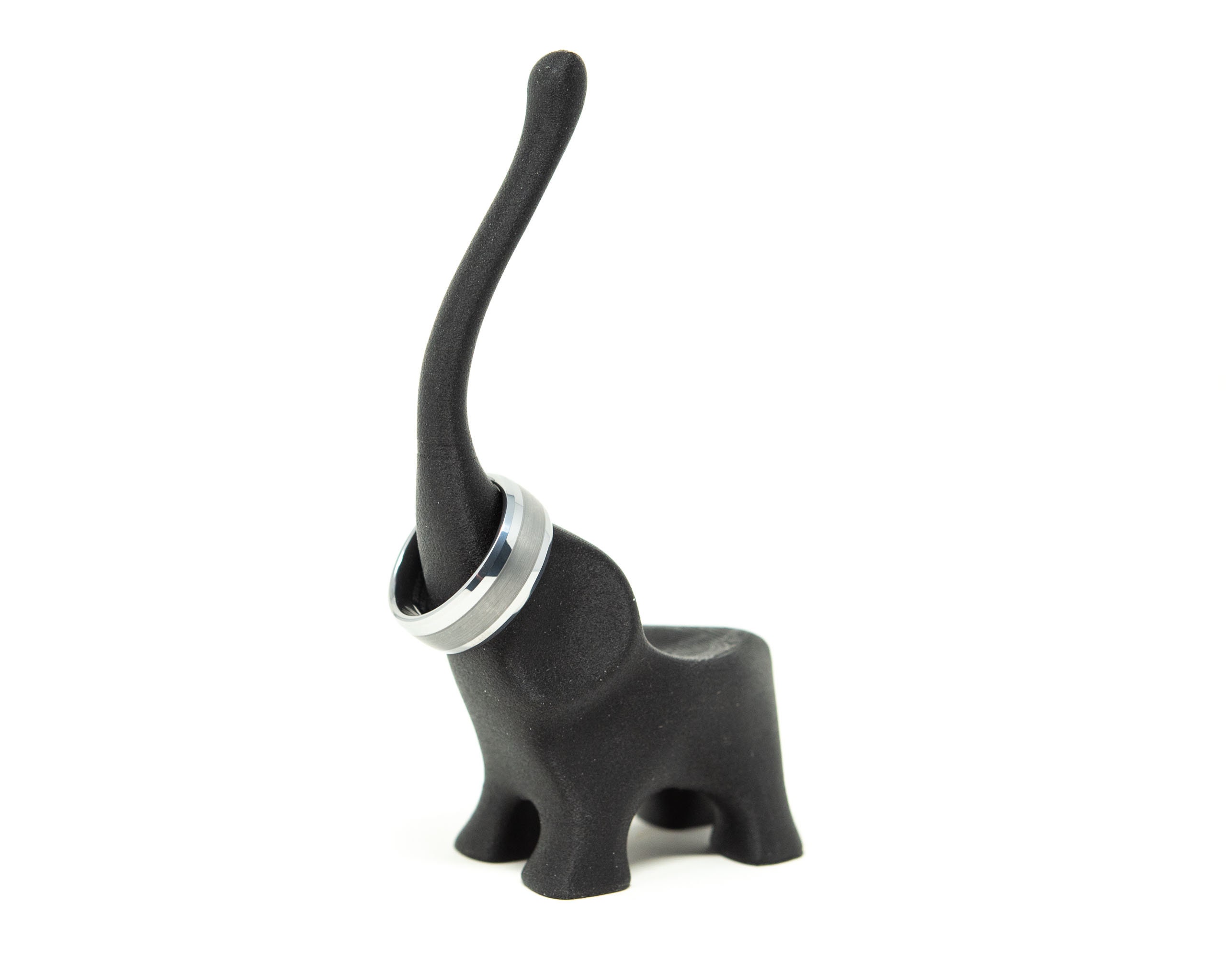 Elephant Unique Ring Holder Sculpture Jewelry Organizer
