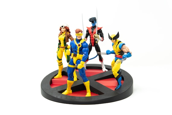 X-men Logo Display Riser for 6in Action Figures 3d Print for
