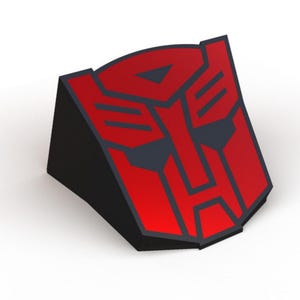 Transformers Autobot Logo Display for Action Figures, LEGO, Comics, and More 3d Print