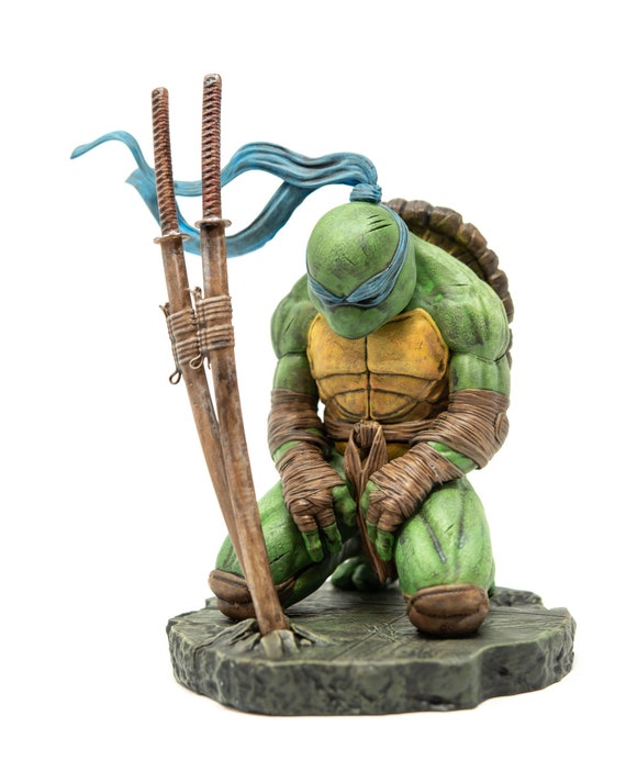Leonardo Teenage Mutant Ninja Turtles TMNT Resin 3d Printed Figurine 