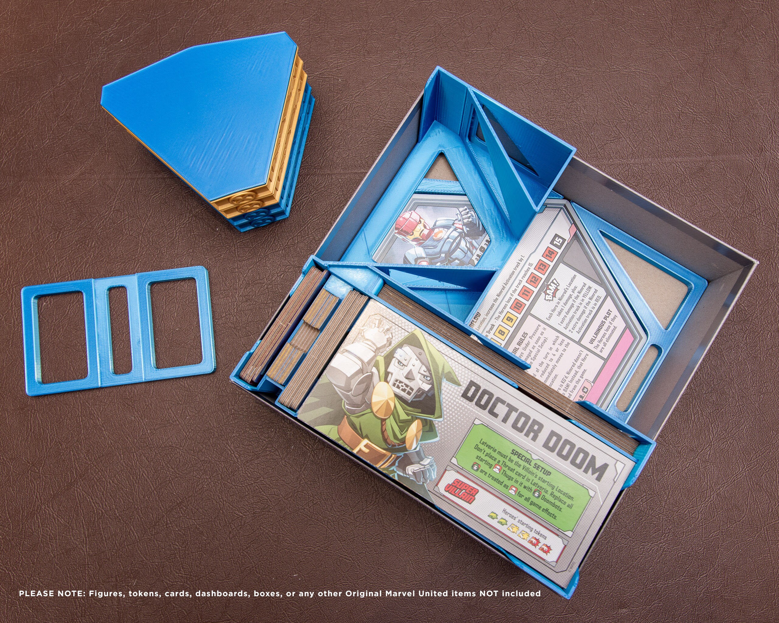 Cardboard Accessories Storage Organizer for Marvel X-men United ...