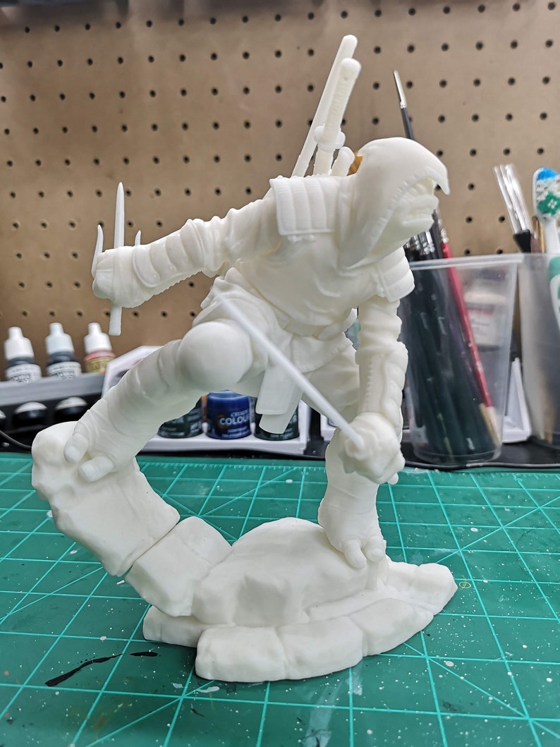 The Last Ronin Statue TMNT 3d Printed Figurine Fan Art Model - Etsy