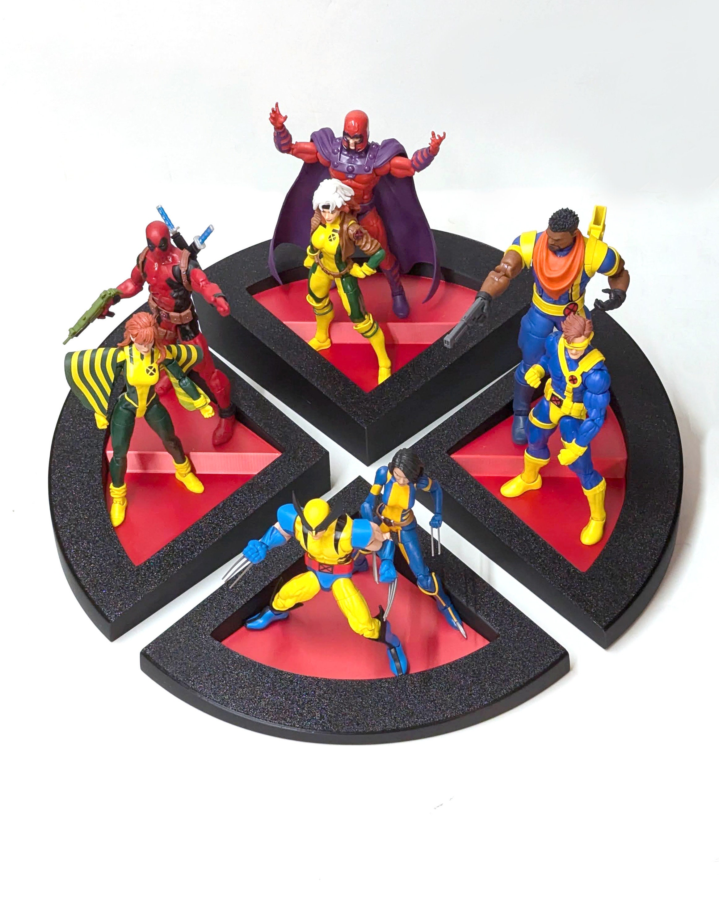 6インチアクションフィギュア用巨大X-Menロゴディスプレイライザー