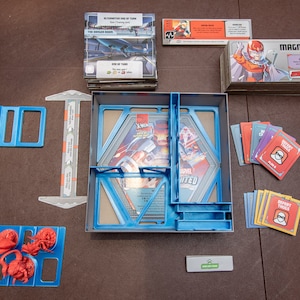 Organizador de almacenamiento de accesorios de cartón para Marvel X-Men United, impresión 3D no oficial hecha por fans