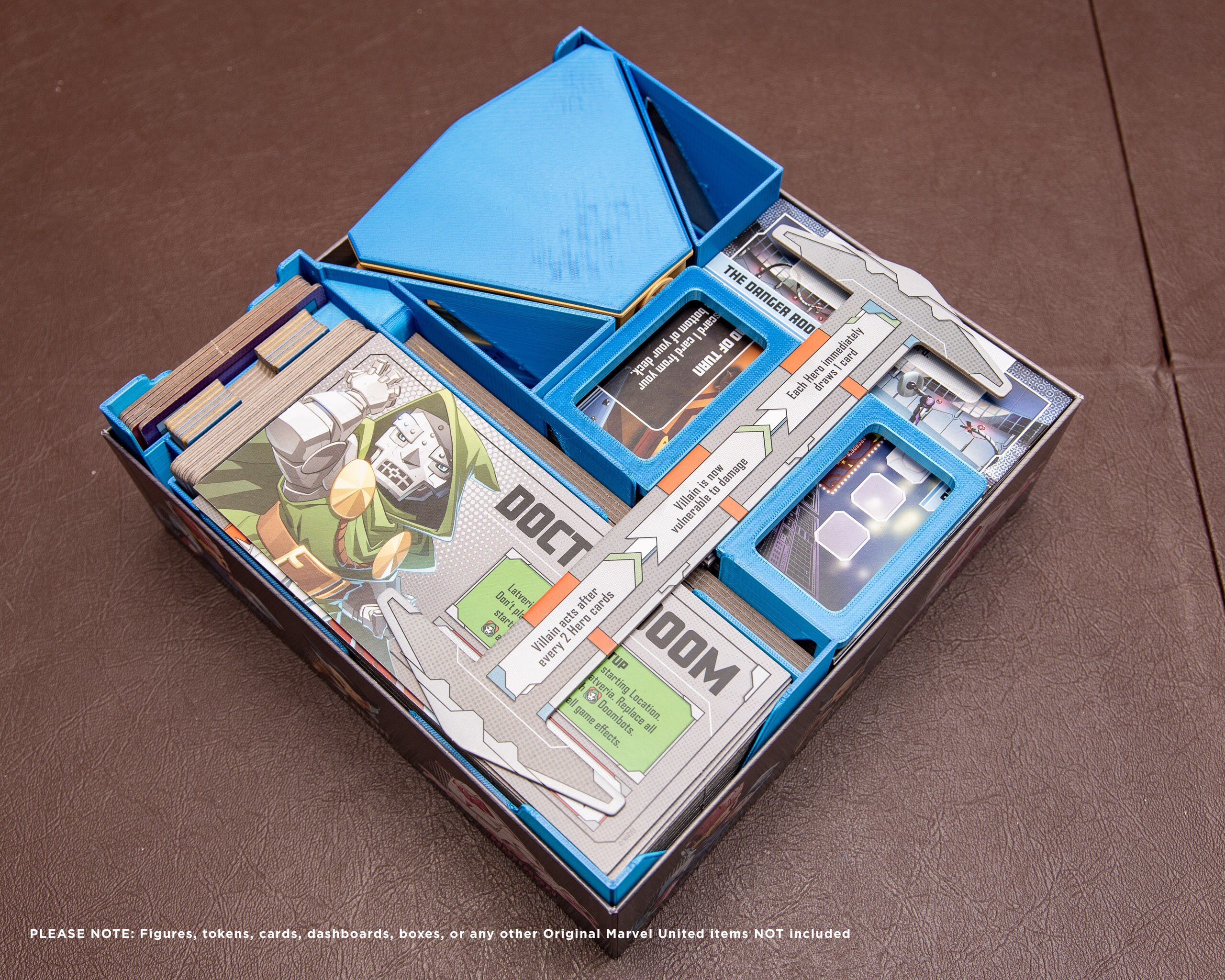 Cardboard Accessories Storage Organizer for Marvel X-men United