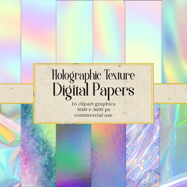 Holographic Paper - Etsy