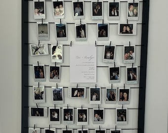 Photo Guest Book Frame (Polaroid) 900 x 600