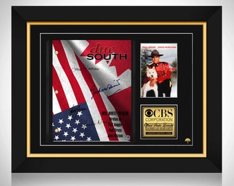 Due South Transcript Limited Signature Edition Custom frame