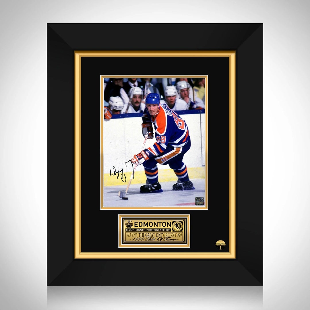 Wayne Gretzky 99 Edmonton Oilers Limited Signature Edition Photo Custom ...