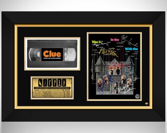 Clue Photo & VHS Limited Signature Edition Custom Frame