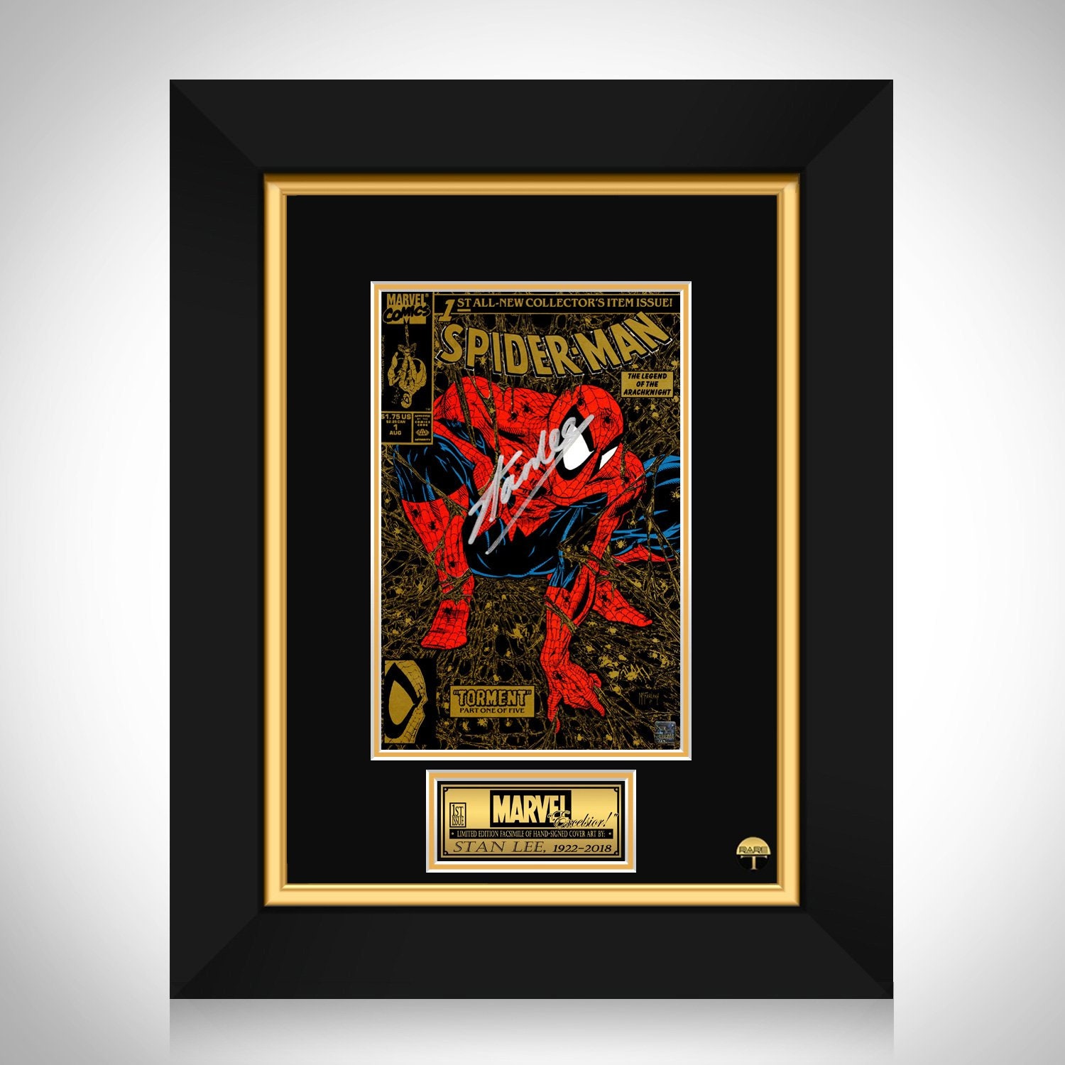 Spidey and His Amazing Friends - Framed Marvel Poster (Spider-Man) (Shiny Copper Aluminum Frame), Size: Frame 25 x 37, Bronze