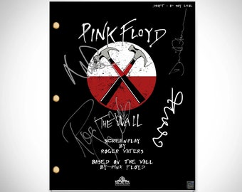 Pink Floyd The Wall Script Limited Signature Edition