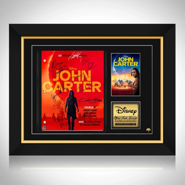 John Carter Script Limited Signature Edition Custom frame