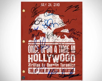 Once Upon A Time In Hollywood Script Limited Signature Edition