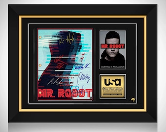 Mr. Robot Script Limited Signature Edition Custom Frame