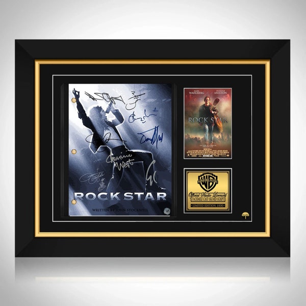 Rock Star Script Limited Signature Edition Custom frame