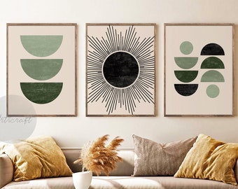 Mid Century Modern Wall Art Etsy