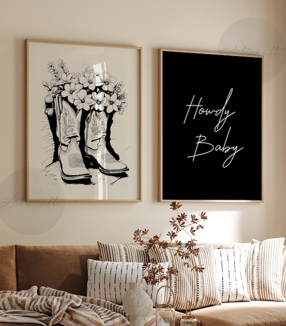 Boots pillow cheap print