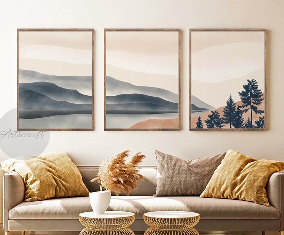 Abstract mountain art deals