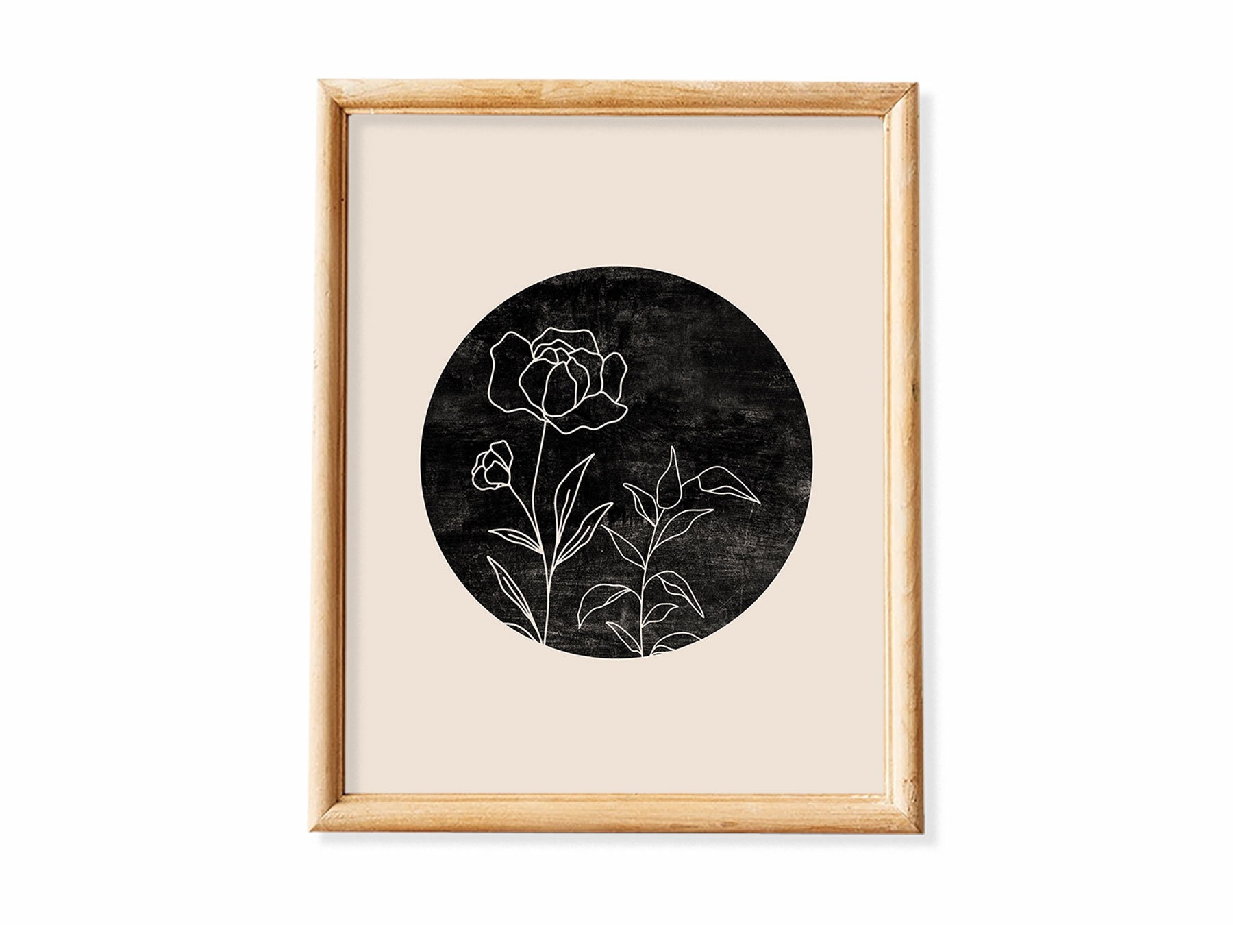 Velvet Coloring Posters: Modern Floral Frameable Wall Art. – Autumn Moon  Creative