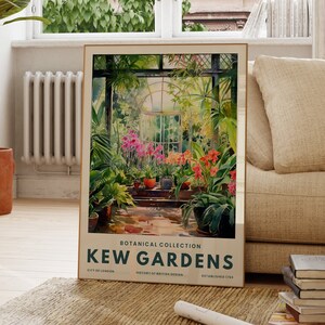 Botanical Flower Poster, Colourful Plant Print, Wildflowers, Garden Collection, Nature, Wildlife, Gallery Wall Art, London, Gift For Her