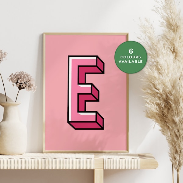 Custom Letter Art - Etsy