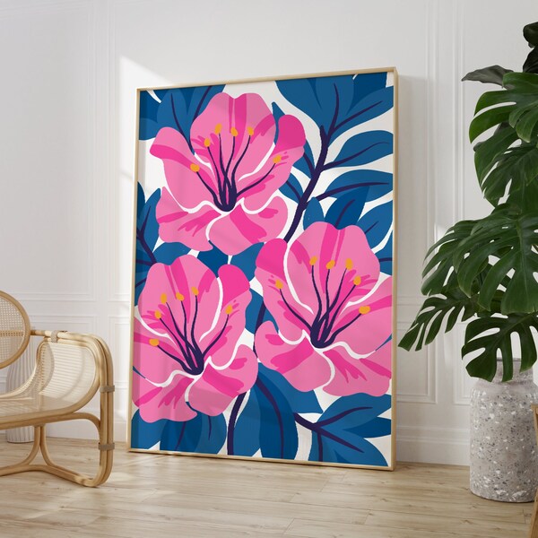 Blue Wall Art Etsy UK