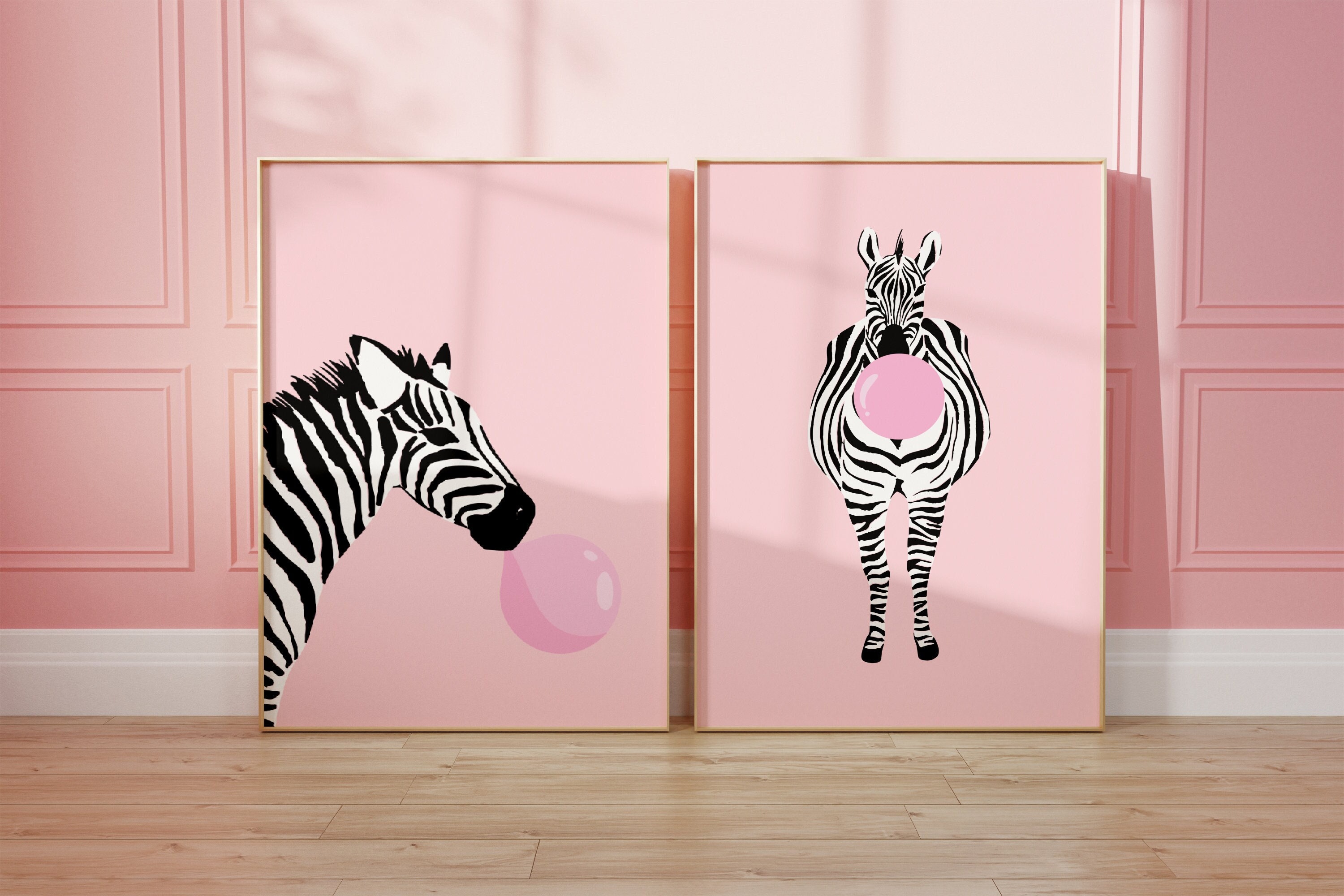 Cute Art Prints Funny Animal Theme Wall Art for Kids Room Décor for Ho — ART  STREET