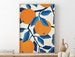 Orange Fruit Pattern Print Design | Kitchen Wall Art | Digital Print | Fruit Print | Living Room/Digital Yellow Art | A5/A4/A3/A2/A1/4x6/5x7 