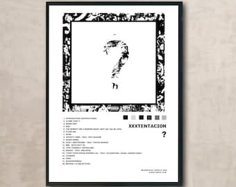 XXXTENTACION Album Poster