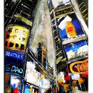 Abstract modern type 90x60cm oil painting canvas hand painted signed
