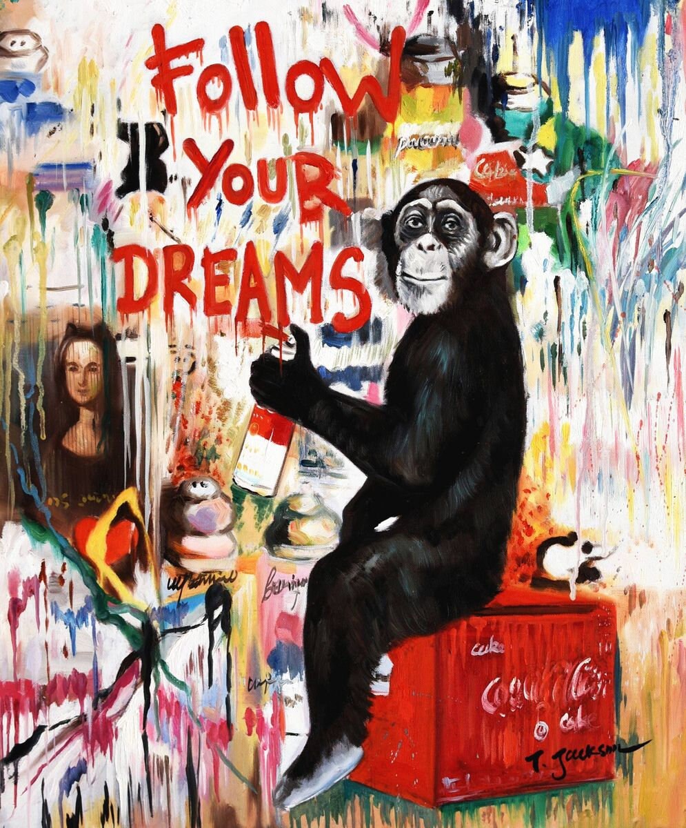 絵画　アクリル絵　額縁　キャンバス　猿 絵画 アクリル絵 額縁 キャンバス 猿 アート 絵画 猿 アクリル画