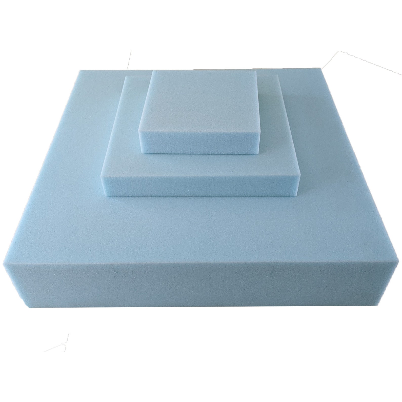 Square High Density VE38 Prime Firm Blue Foam Pads For Etsy