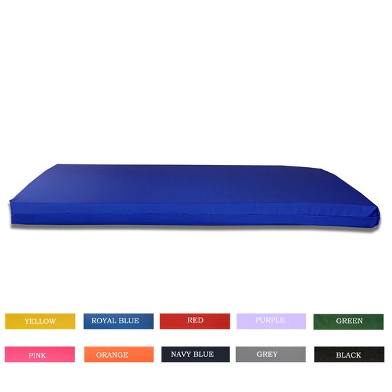 High Impact Crash Mats, Ultra Large Shock Absorbing Gym Mats 200cm x 120cm  Navy