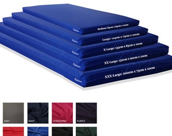 Gymnastics Gym Crash Mat, Royal Blue Landing, Tumbling, Safety Exercise Pad, Critical Fall Height Tested to 3 Metres BS:EN1177 Kosiproducts