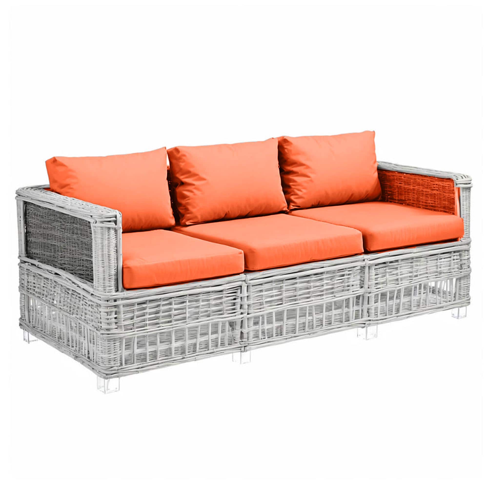 Outdoor Furniture Kosipad Pallet Seating Orange Replacement Rattan