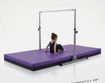 Purple Gymnastics Crash Mat: Non-Slip Landing Mat for Kids