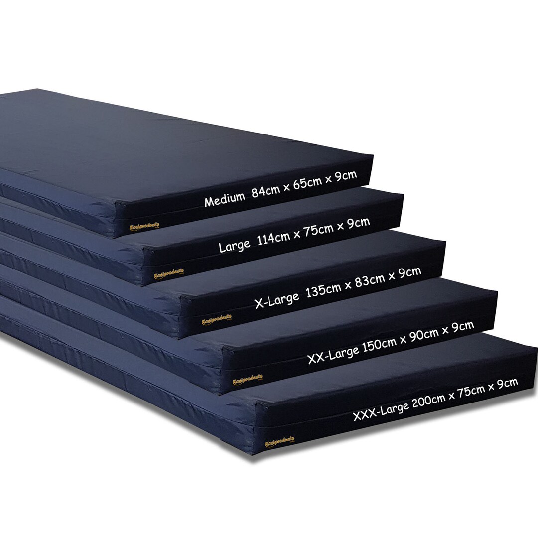 Kosipad Landing Gym Crash Mat 9cm Thick Density Foam Crash Mat, Navy Gymnastics Crash Mat, Gym
