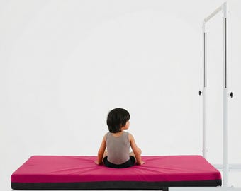 Pink Gymnastics Crash Mat: Non Slip Landing Mat for Kids