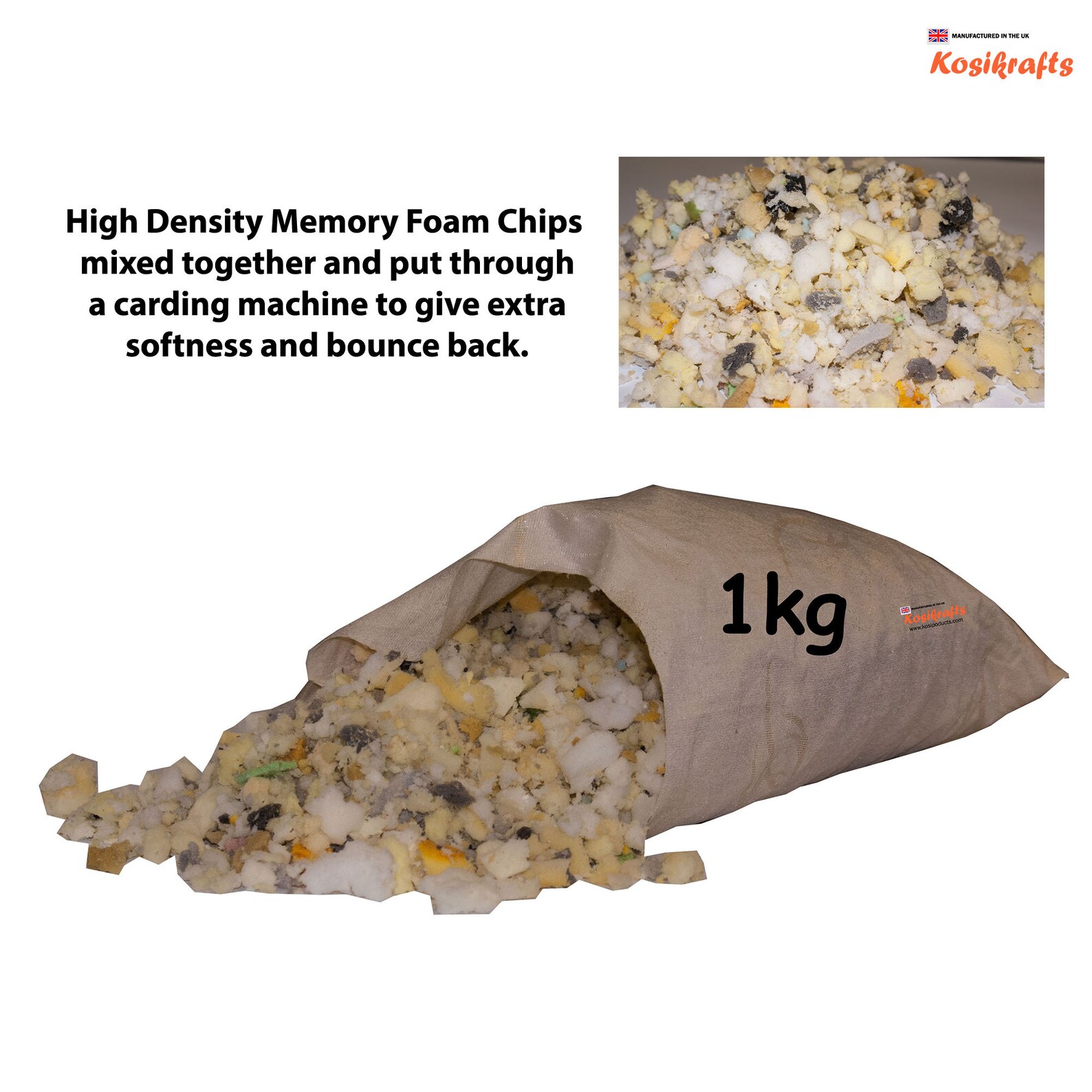 Memory Foam Chips Stuffing Soft Filling For Toys Teddy Bear Etsy