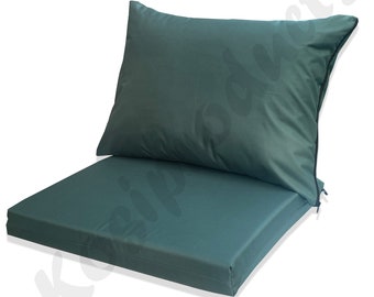 Replacement Rattan Cushion Pads Green Keter Allibert California Garden Patio Furniture Seat Armchair Chair