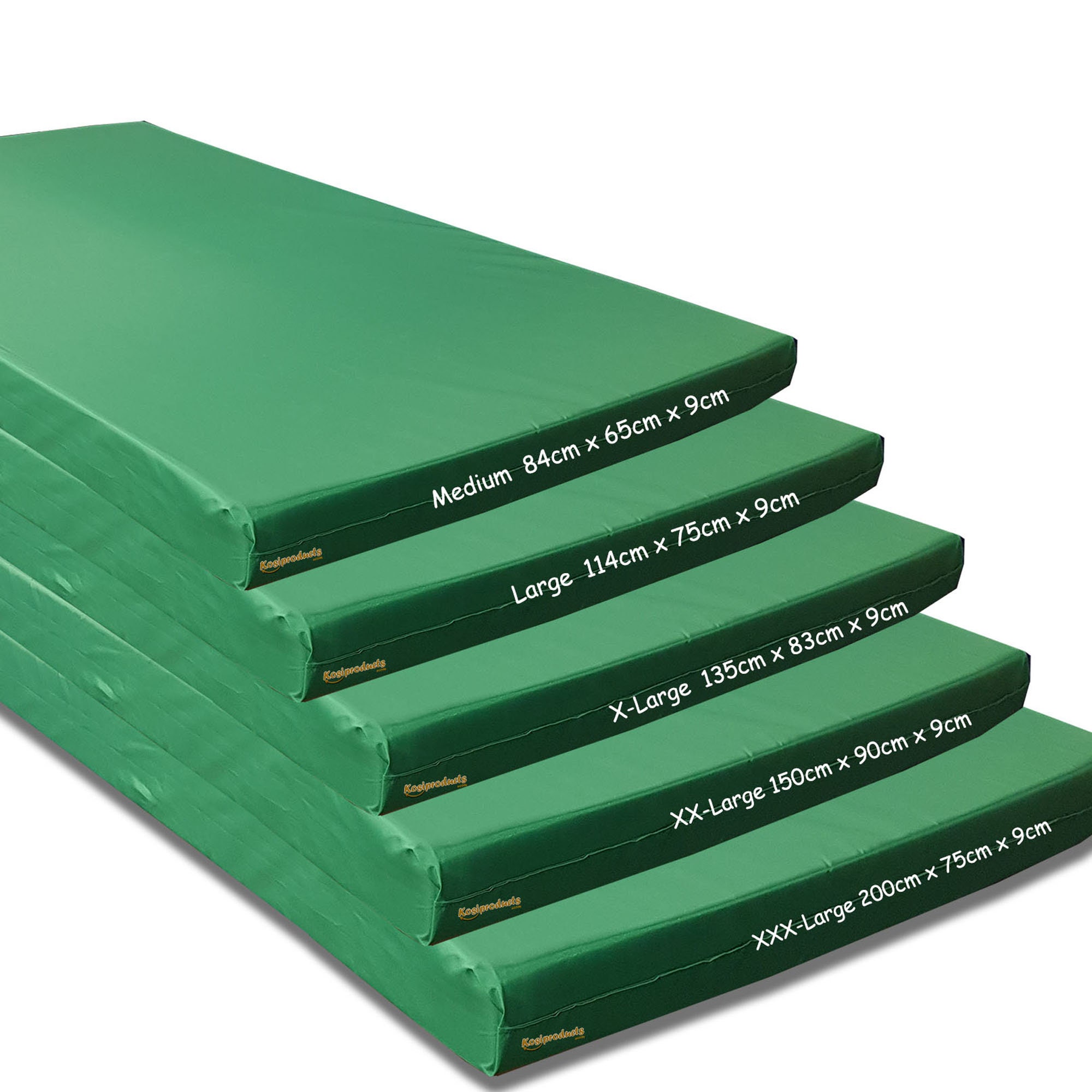 Kosipad Landing Gym Crash Mat 9cm Thick Density Foam Crash Mat Green Gymnastics Crash Mat Gym Mat Play Mats 5 Sizes Etsy