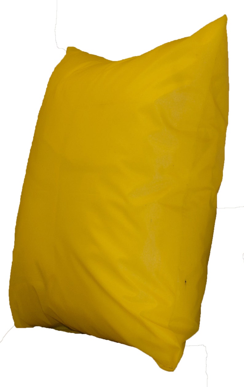 Kosiproducts Outdoor Waterproof Square Yellow Cushions Garden Etsy