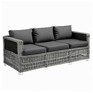 Black Replacement Rattan Cushion & Seat Pads will fit Keter Allibert California Garden Patio Furniture Seat Armchair Chair Kosiproducts