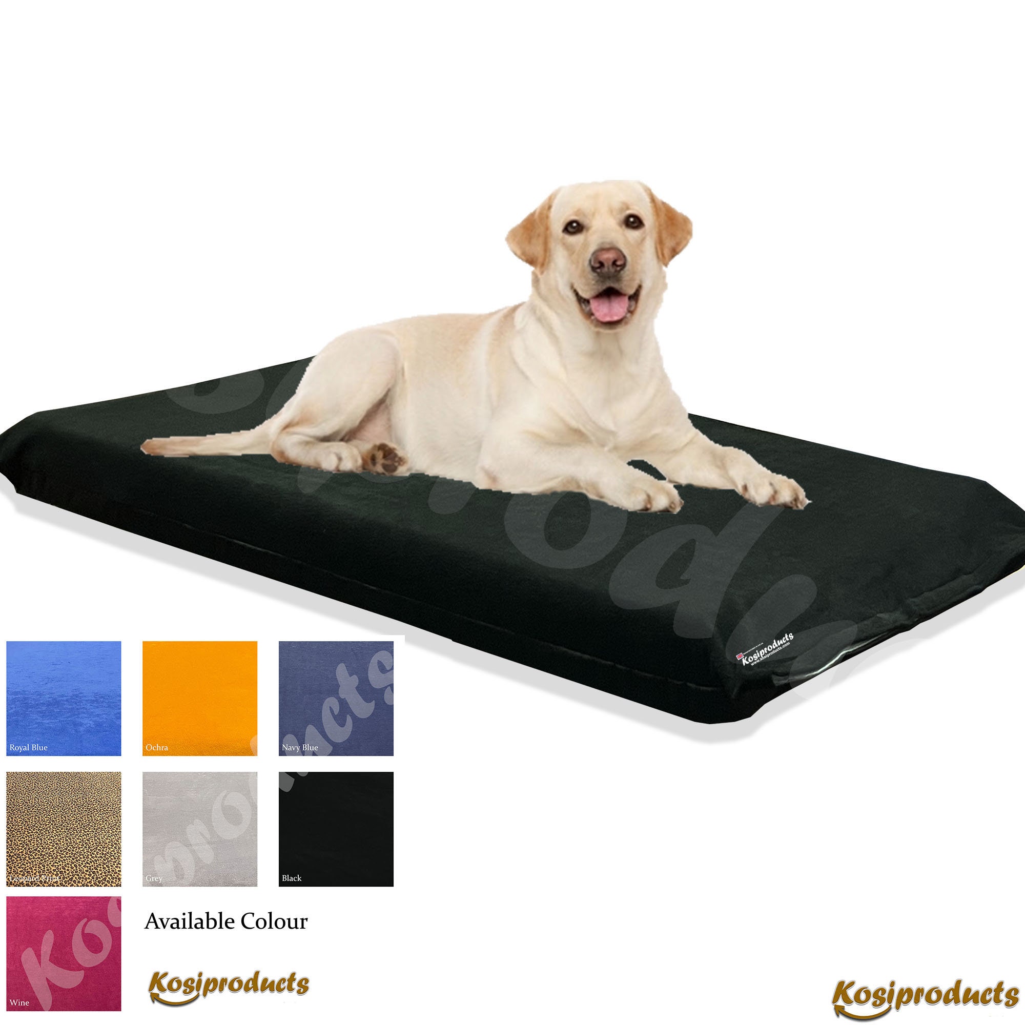 Black dog beds 2024 for large dogs